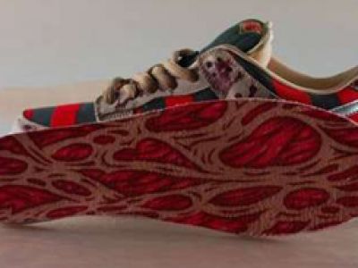 Buty Nike inspirowane Freddie Kruegerem
